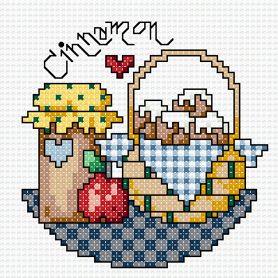 схемы для вышивки - кухня