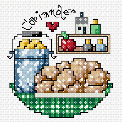 схемы для вышивки - кухня