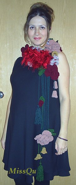 1b.Шарф. Крючок