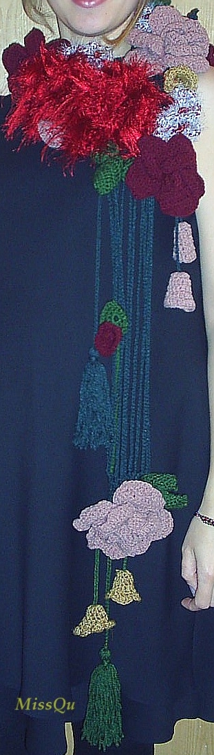 1c. Шарф . Крючок