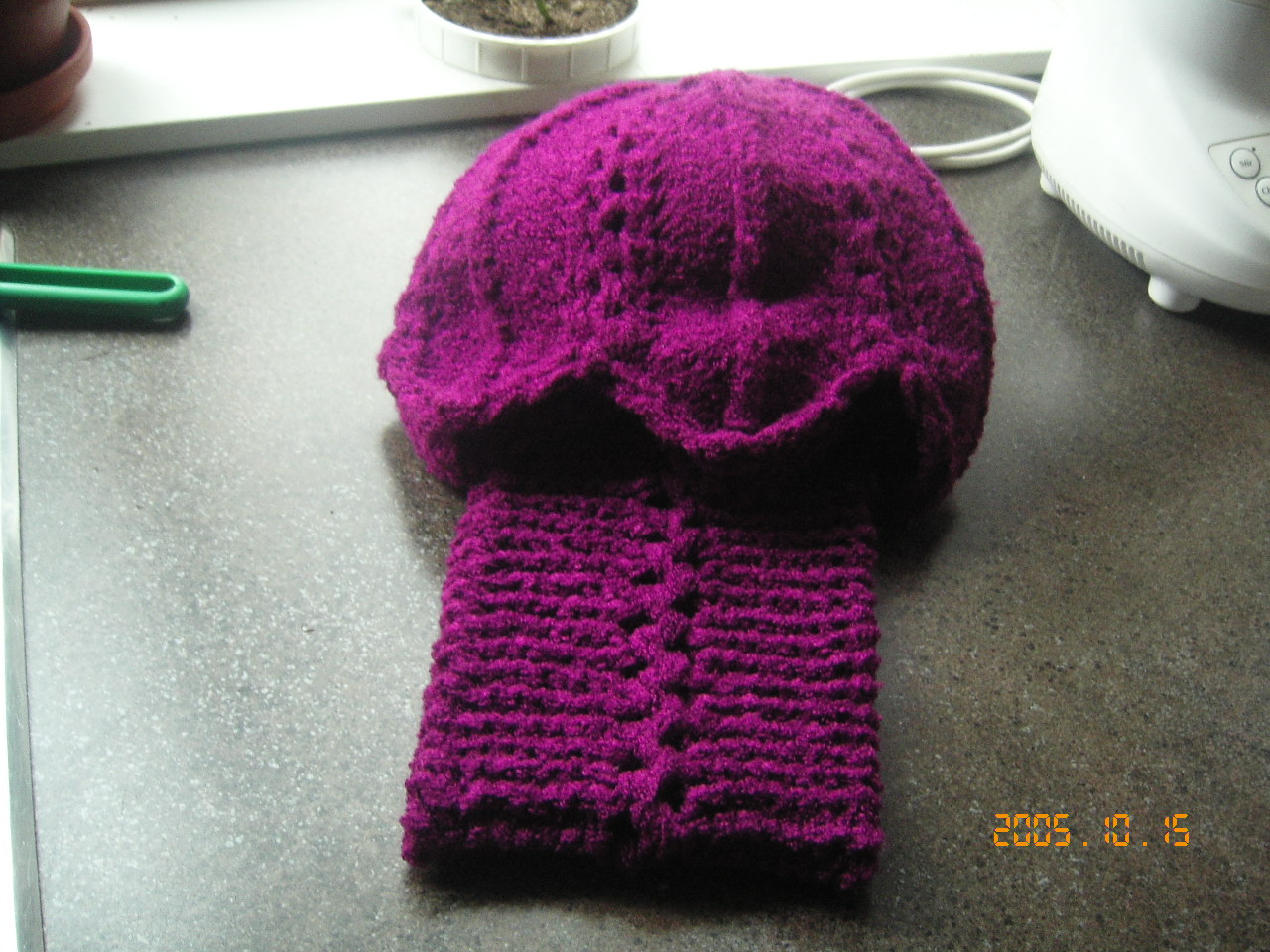 Шапка и шарф.. Мои работы