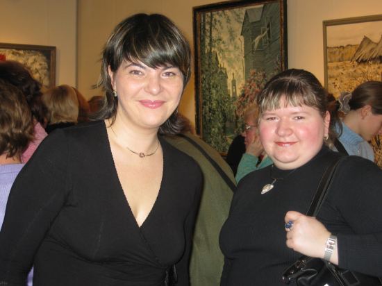 Tata-Frost  и Zamola. на встрече Завалинки и ВК 4 февраля 2006г