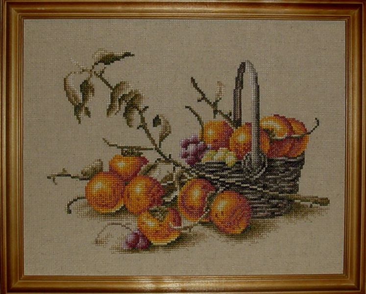 Хурма от ЗР. Вышивка крестиком