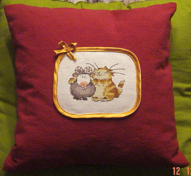 Козерог из гороскопа М.Шерри. Вышивка крестиком