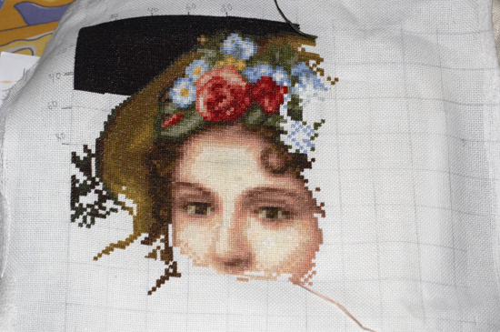  Дама с вуалью (мал.)Стоянка