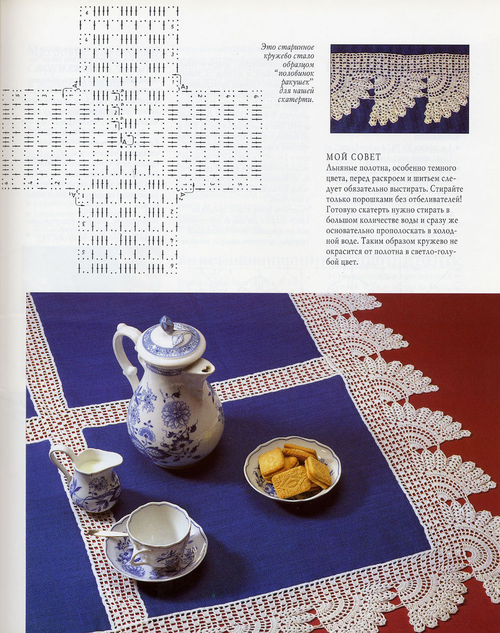 17. Кружева в стиле ретро