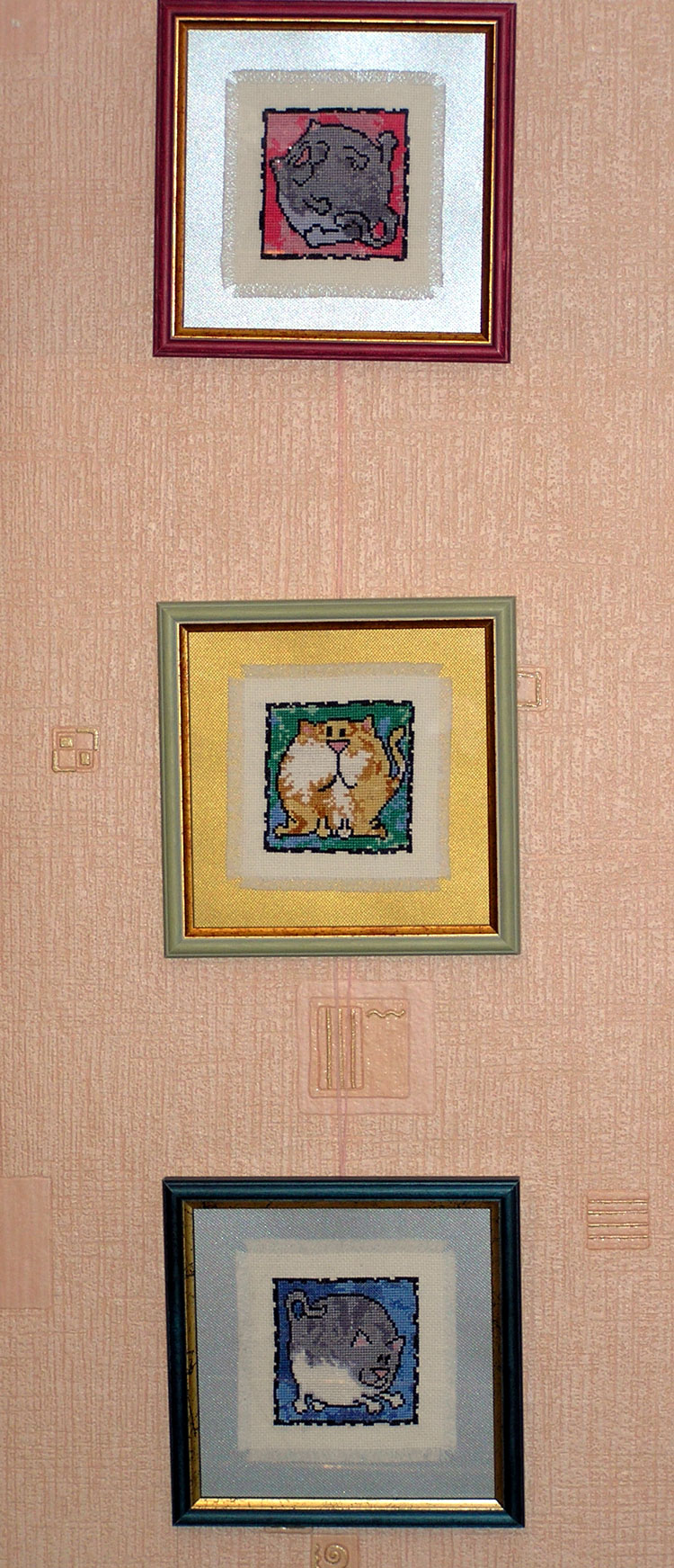 Котики-толстики. Мои работы