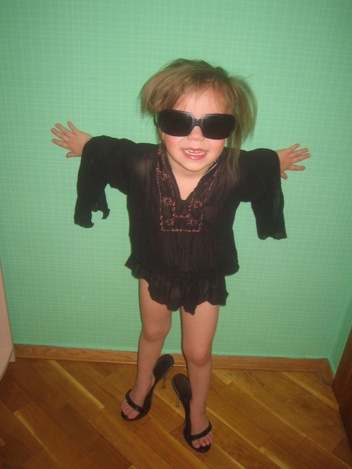 Манюня модель!. Фото-моделька.