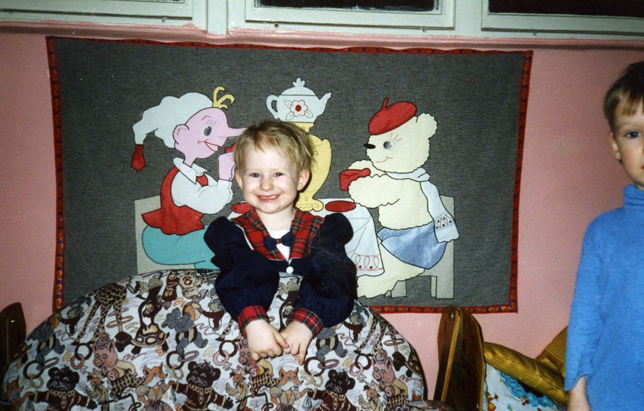 Первые дни в детском саду. Асенька