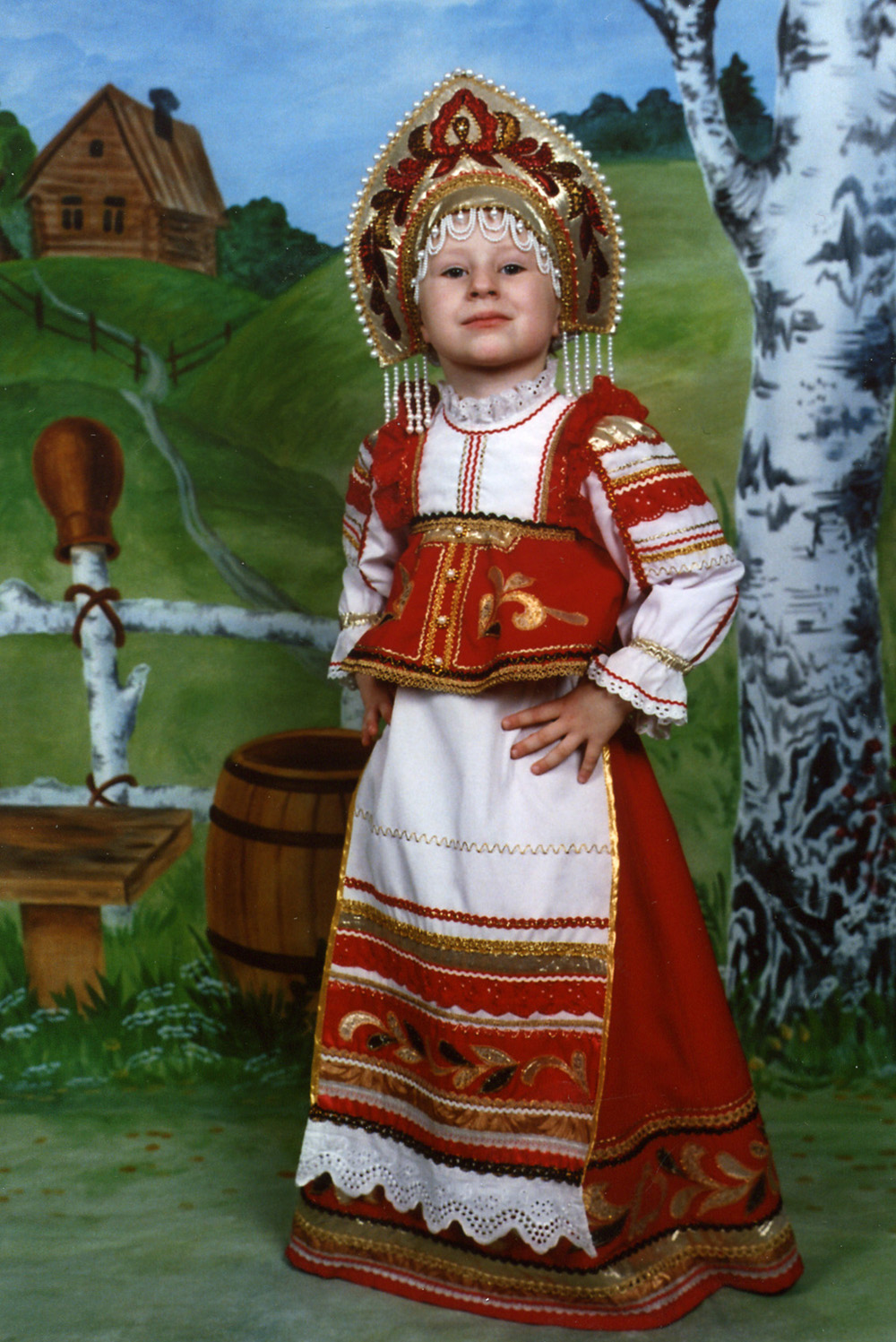 Позировать Асёнок любит. Асенька