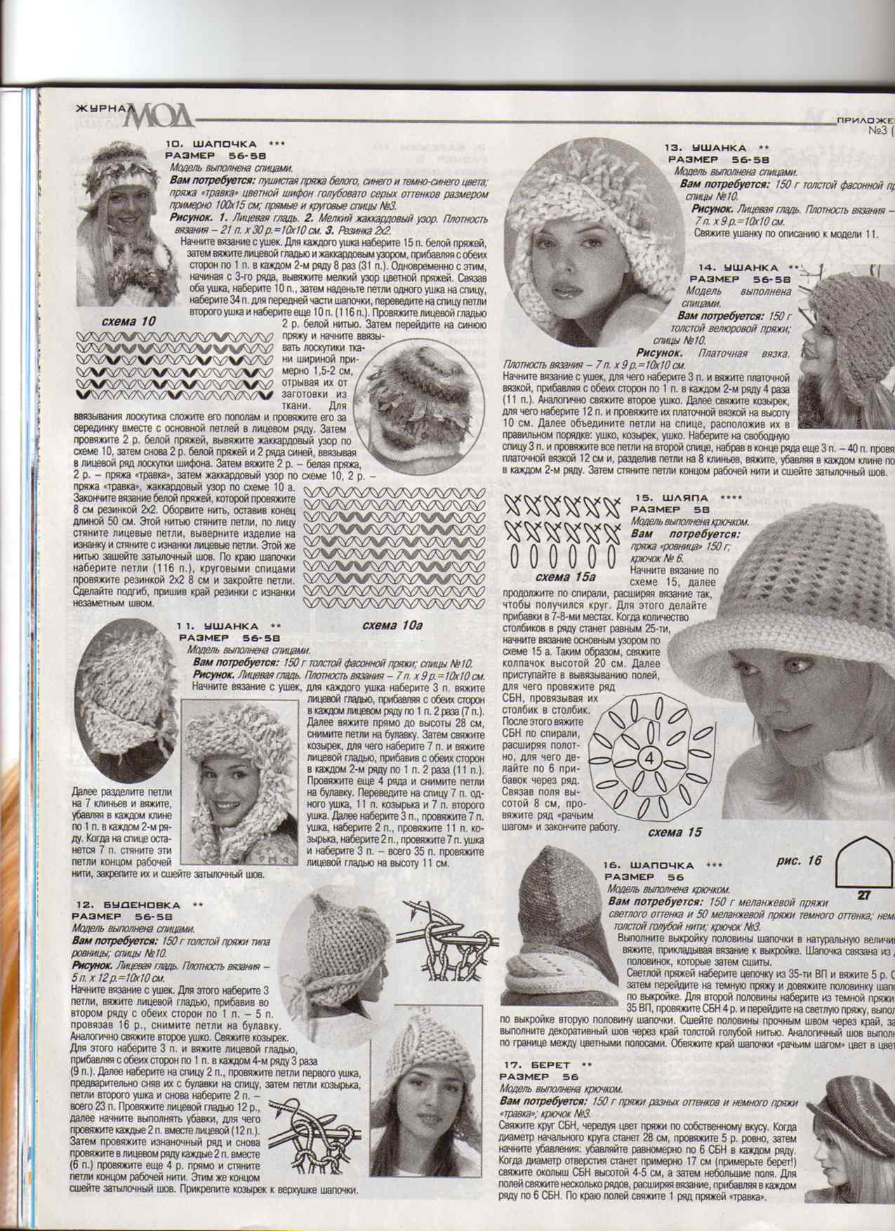 ЖМ 474 шапочки