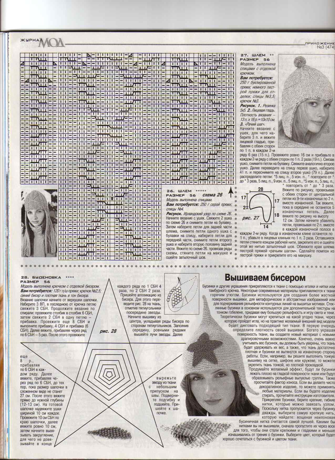 ЖМ 474 шапочки