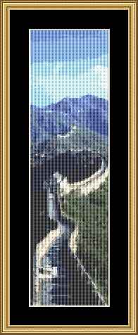 Great Wall. Mystic stitch (i have)