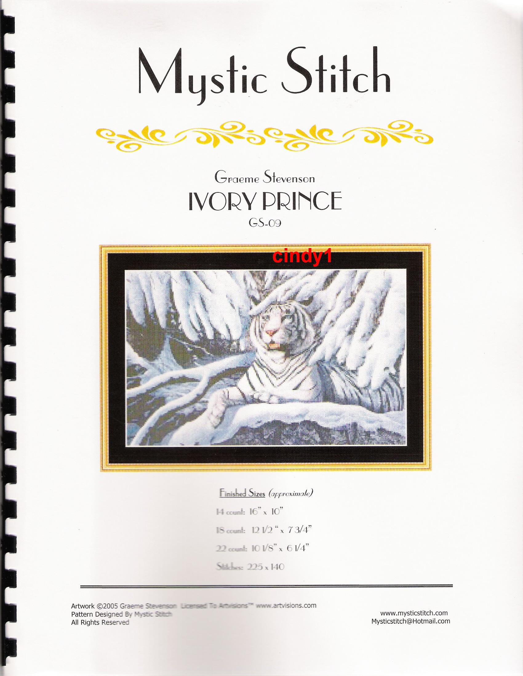 ivory prince. Mystic stitch (i have)