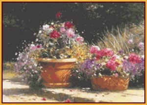  Maria's Flower Pots. Mystic stitch (i have)