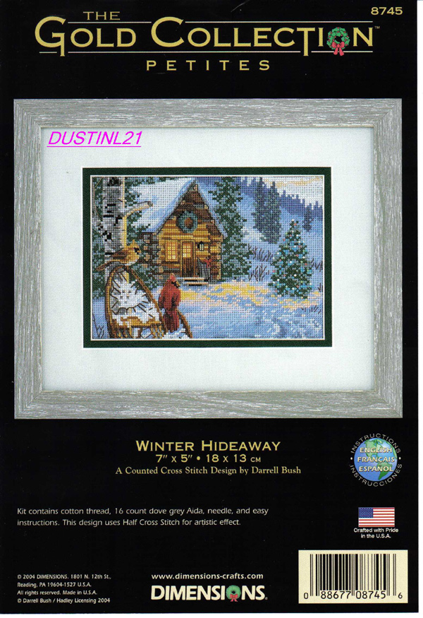 8745 Dimensions_-_Winter hideway. Dimensions petites