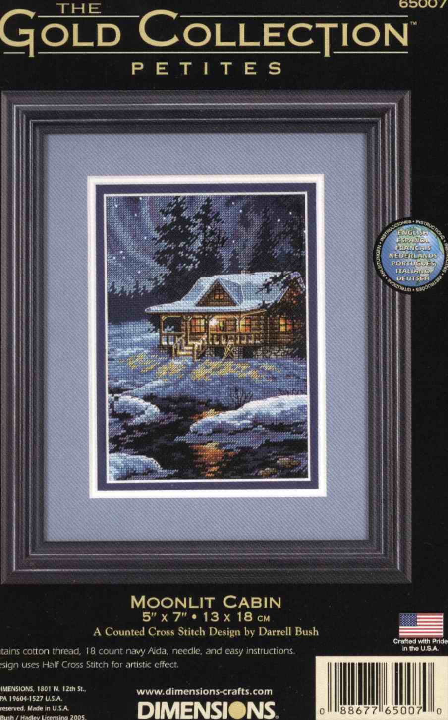 65007 Dimensions_-_Moonlit cabin. Dimensions petites