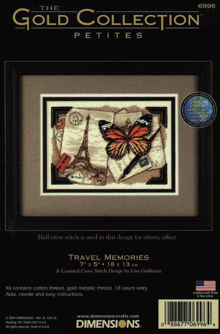 6996 Dimensions petites_-_Travel memories. Dimensions petites