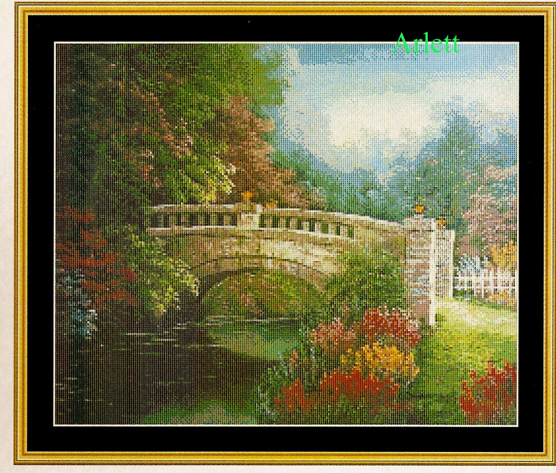 Blooming Bridge. Mystic stitch (i have)