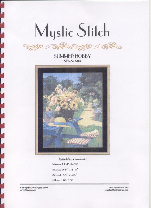 Sum 19. Mystic Stitch вышивка.