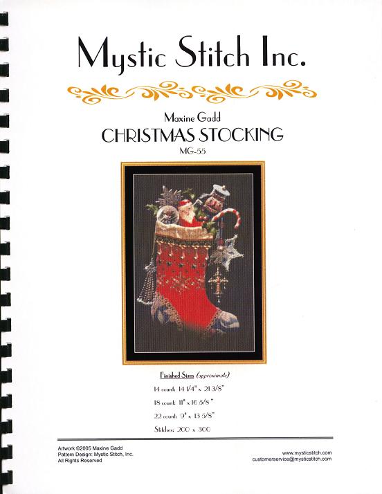 Christmas Stocking. Mystic stitch (i have)