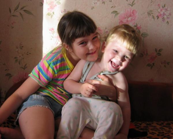 Ксюша с Яриком. Разное (дети)