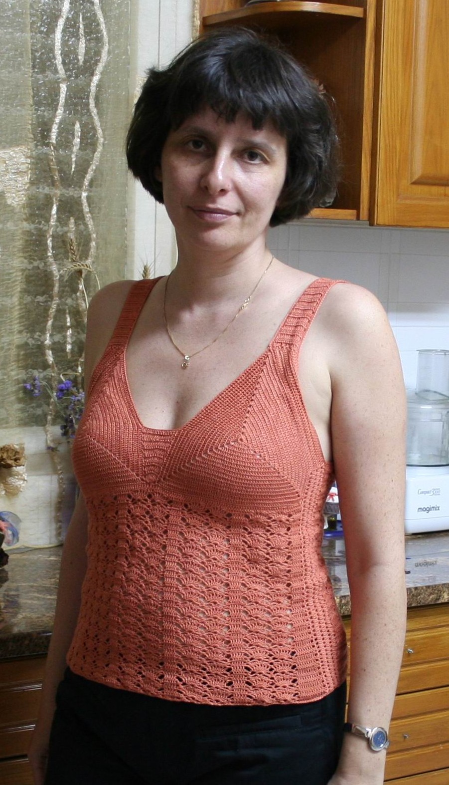 Работы крючком