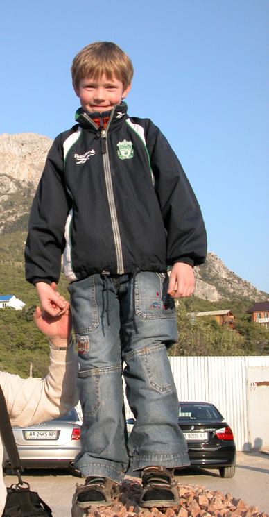 В Ласпи. 10 Майские в Крыму 2006