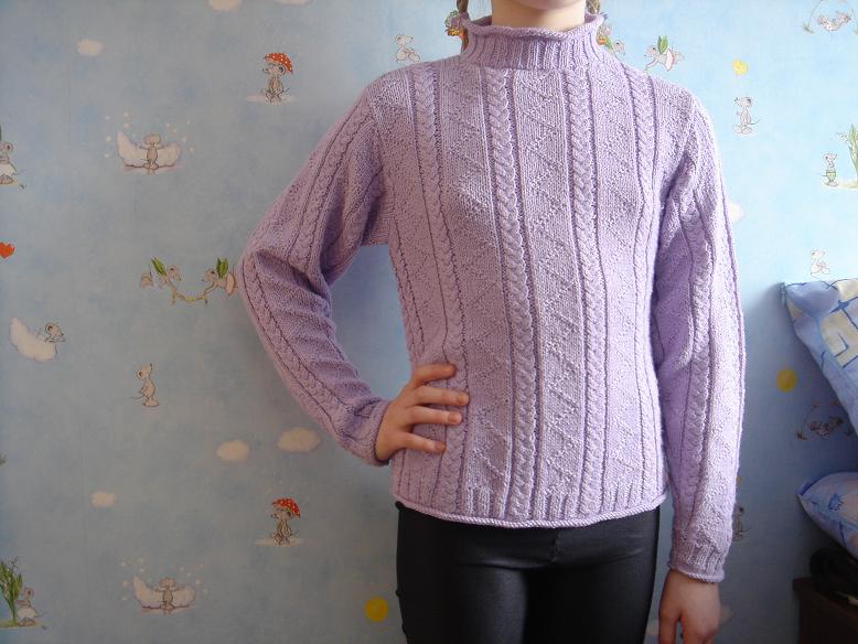 Джемпер.. Моё вязание