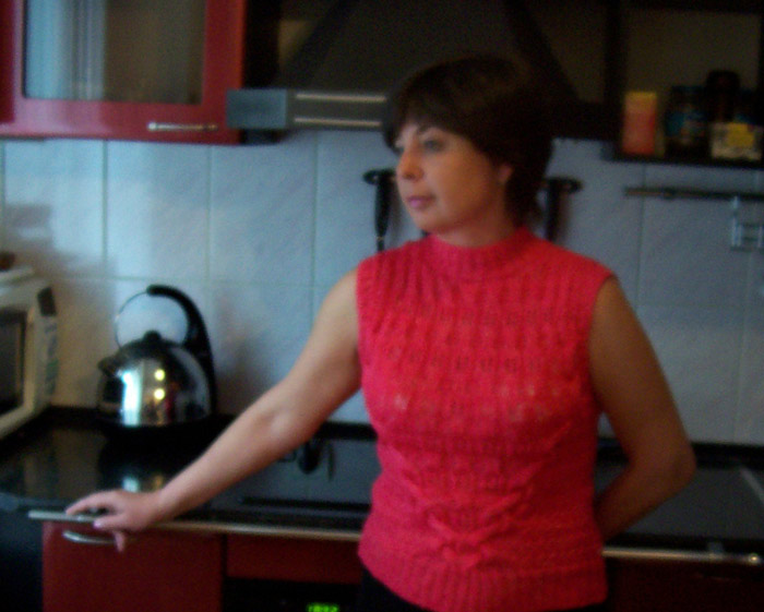 Топ из Mani Di Fata. Мои работы