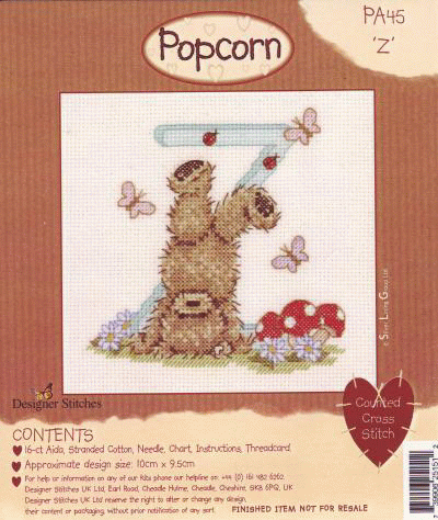 z. popcorn алфавит