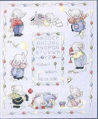 Алфавит со слониками. Эллиот (Анкор)