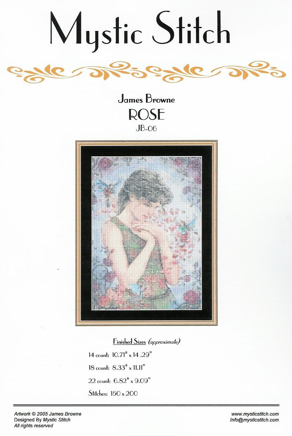 rose. Mystic stitch (i have)