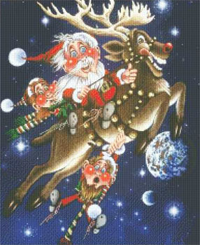 Rudolph Santa. Mystic stitch (i have)