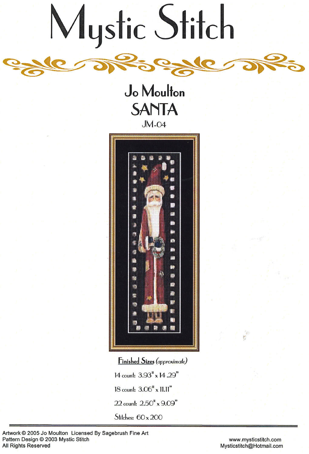santa. Mystic stitch (i have)