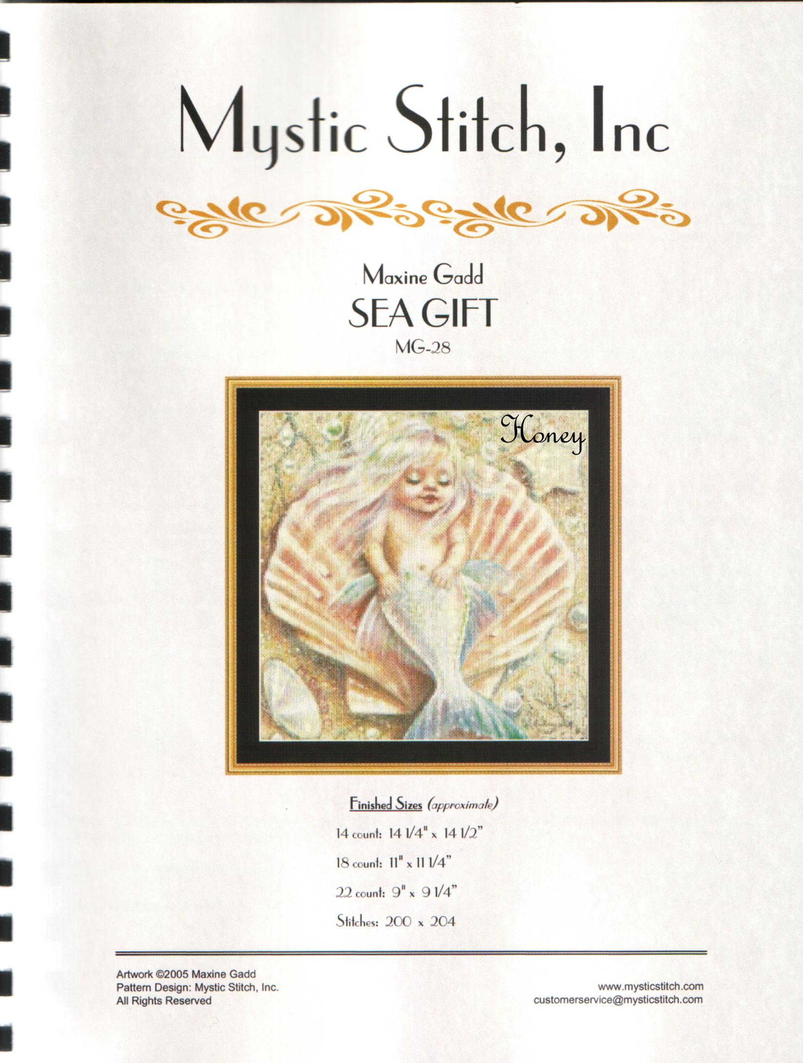 sea gift. Mystic stitch (i have)