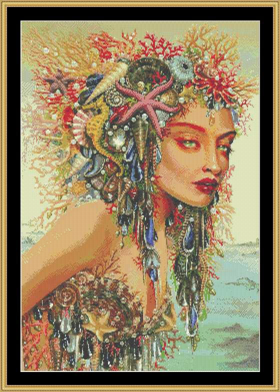 sea sprite. Mystic stitch (i have)