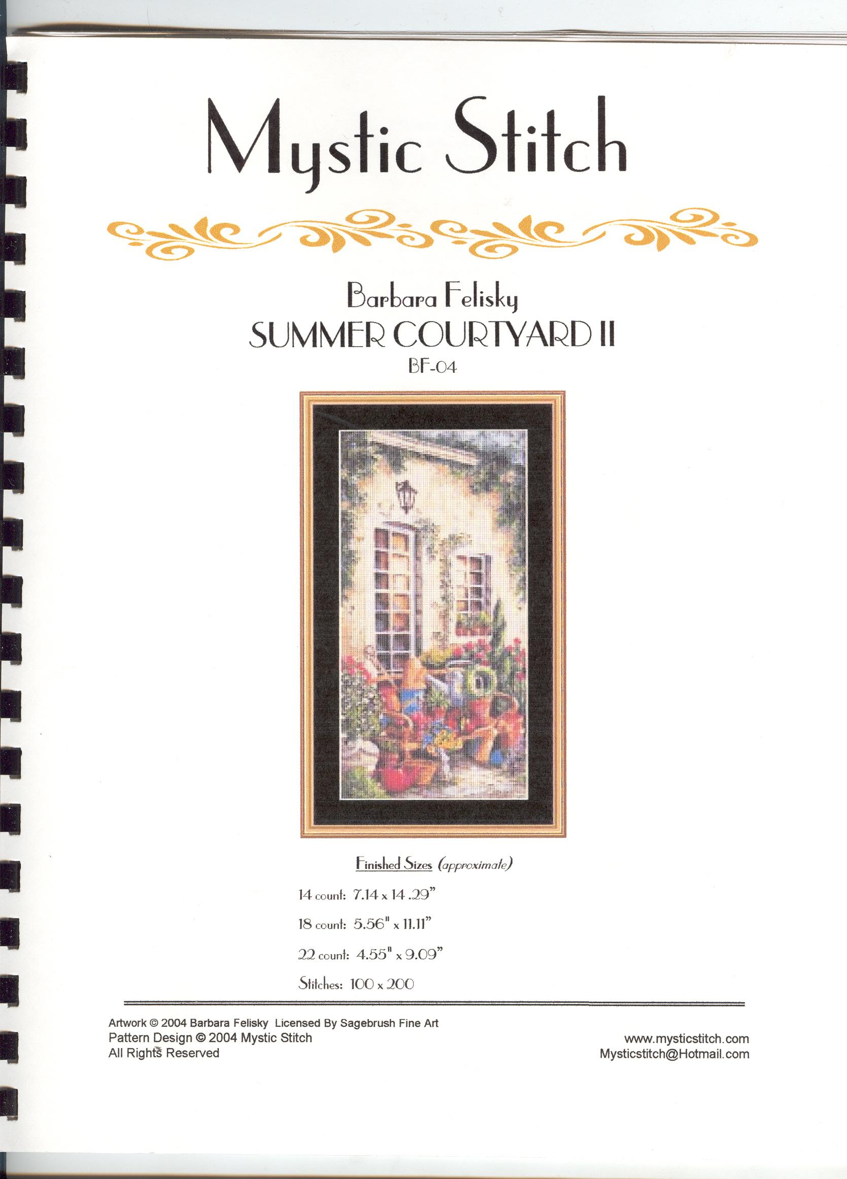 Summer Courtyard II. Mystic stitch (i have)