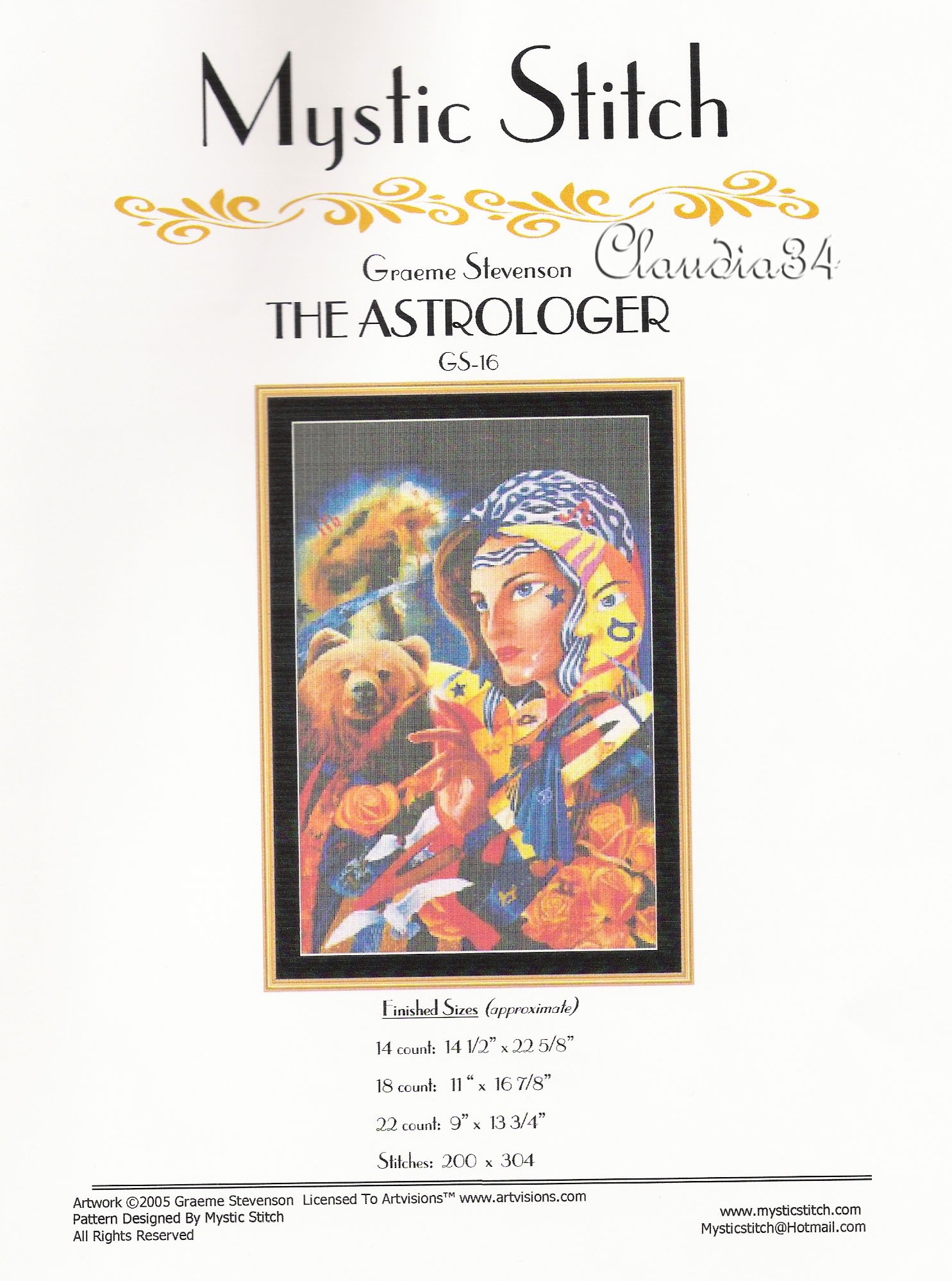 the astrologer. Mystic stitch (i have)