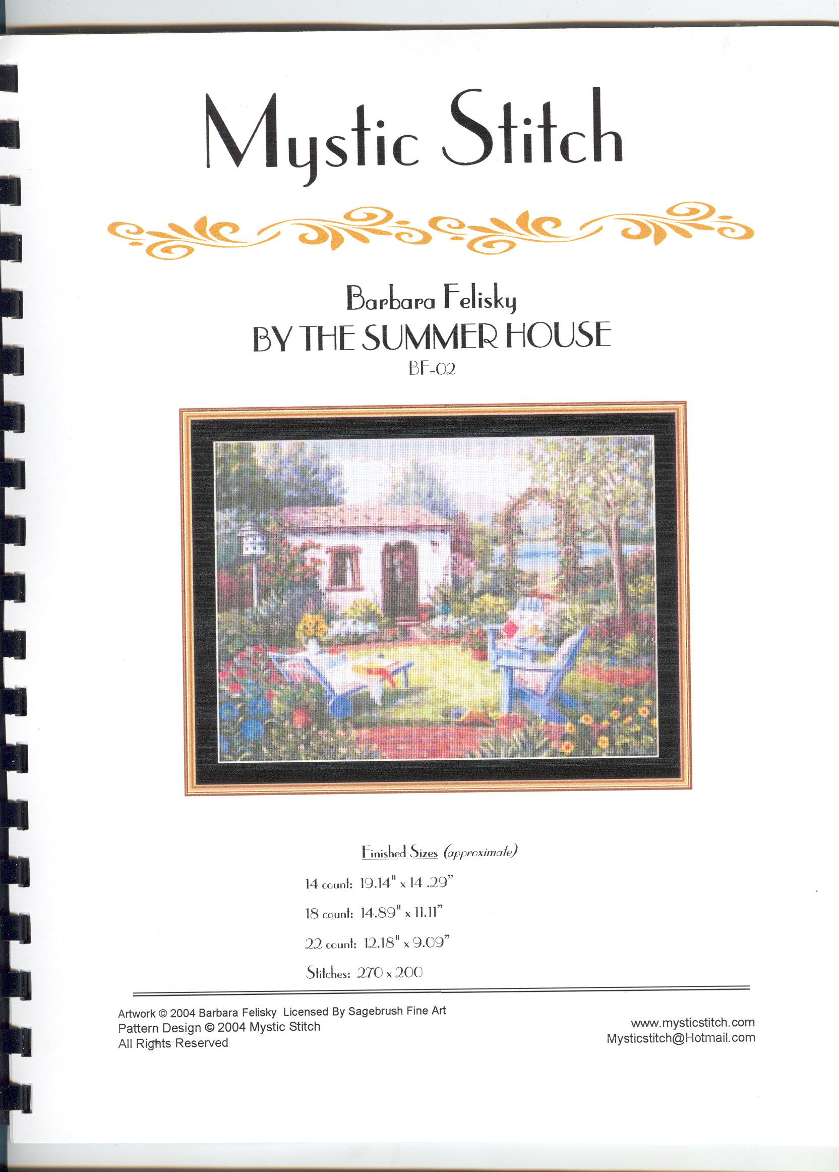 the summer house. Mystic stitch (i have)