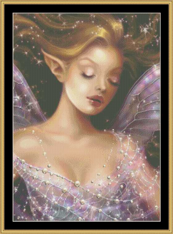 titania sleeping. Mystic stitch (i have)