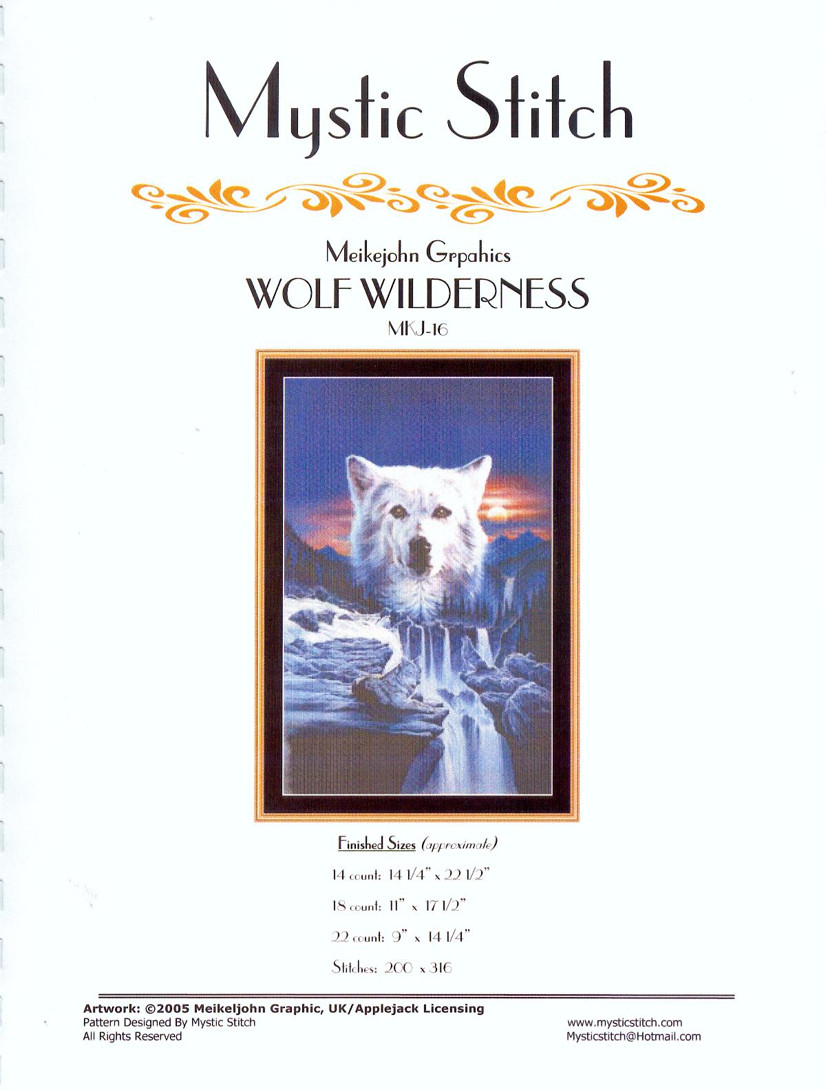 Wilderness Wolf. Mystic stitch (i have)