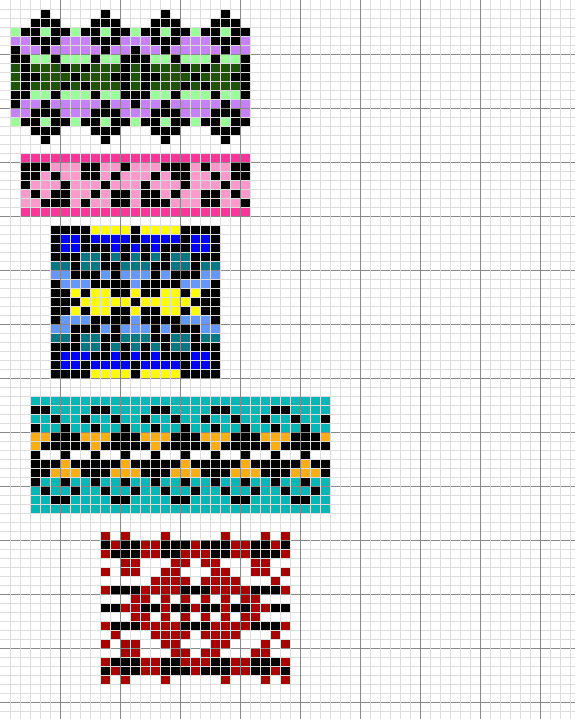 Орнамент 3. Схемы, узоры