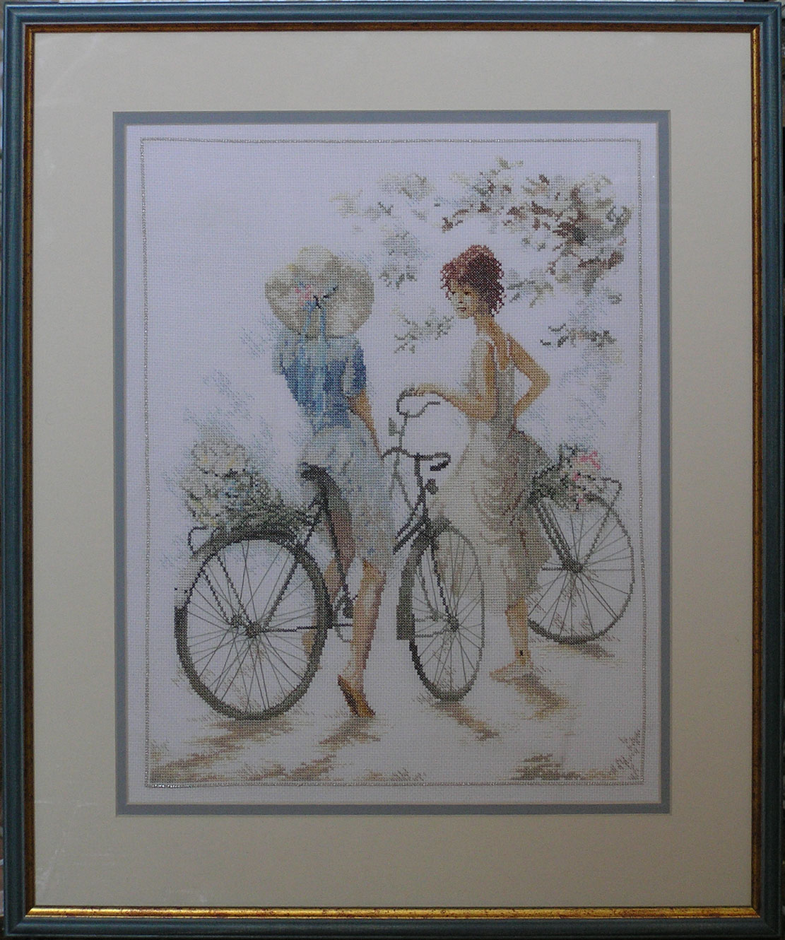 Велосипедистки. Мои работы