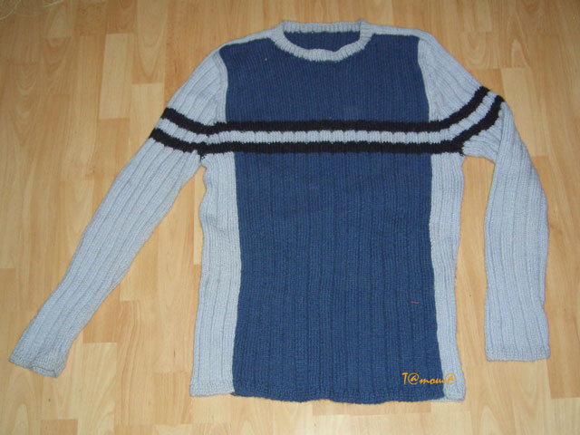 Зимний свитер. Мужское