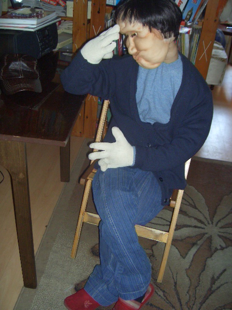 Иноккентий грустит..... Куклы