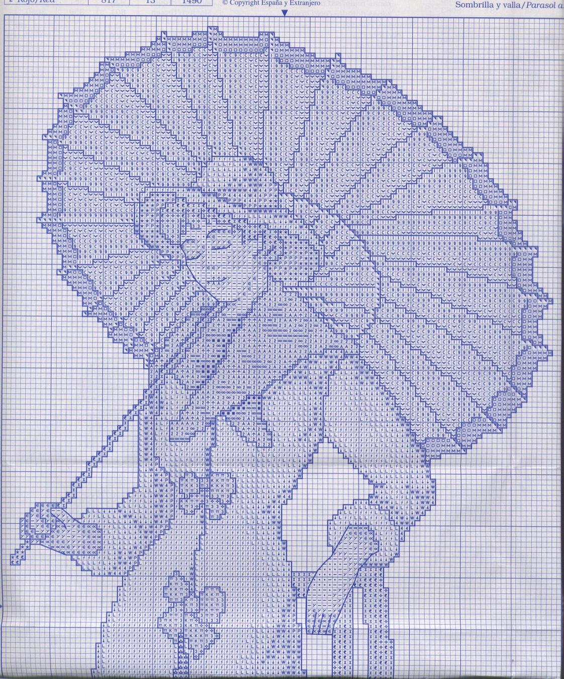 Lady with white umbrella