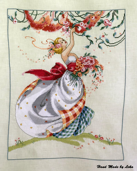 Закончена. MD40 - Ashley's Roses 