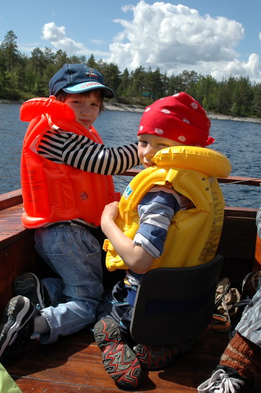 капитаны :). Ладога 2006