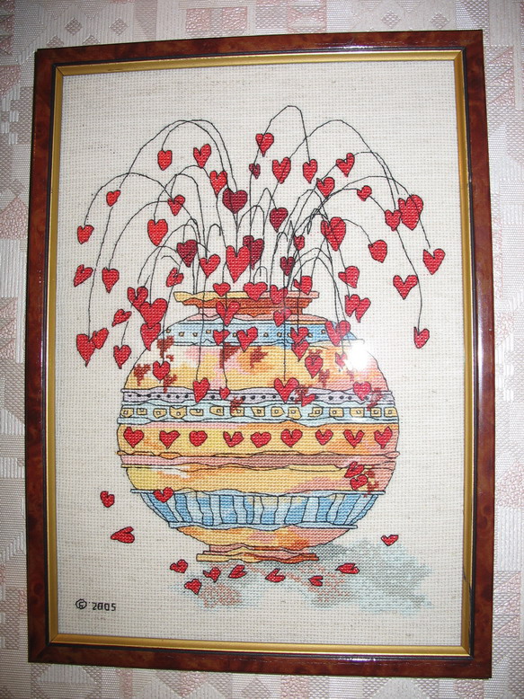 Pots of love. Ваза с сердечками POWELL